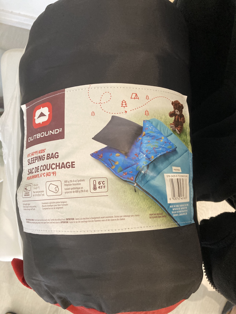 Outbound kid sleeping bag