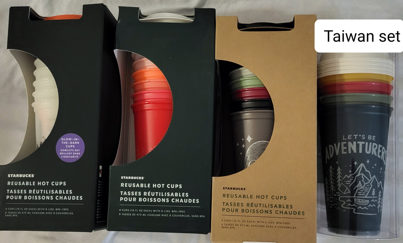 All 4 sets Starbucks Reusable cup $20 - photo 2