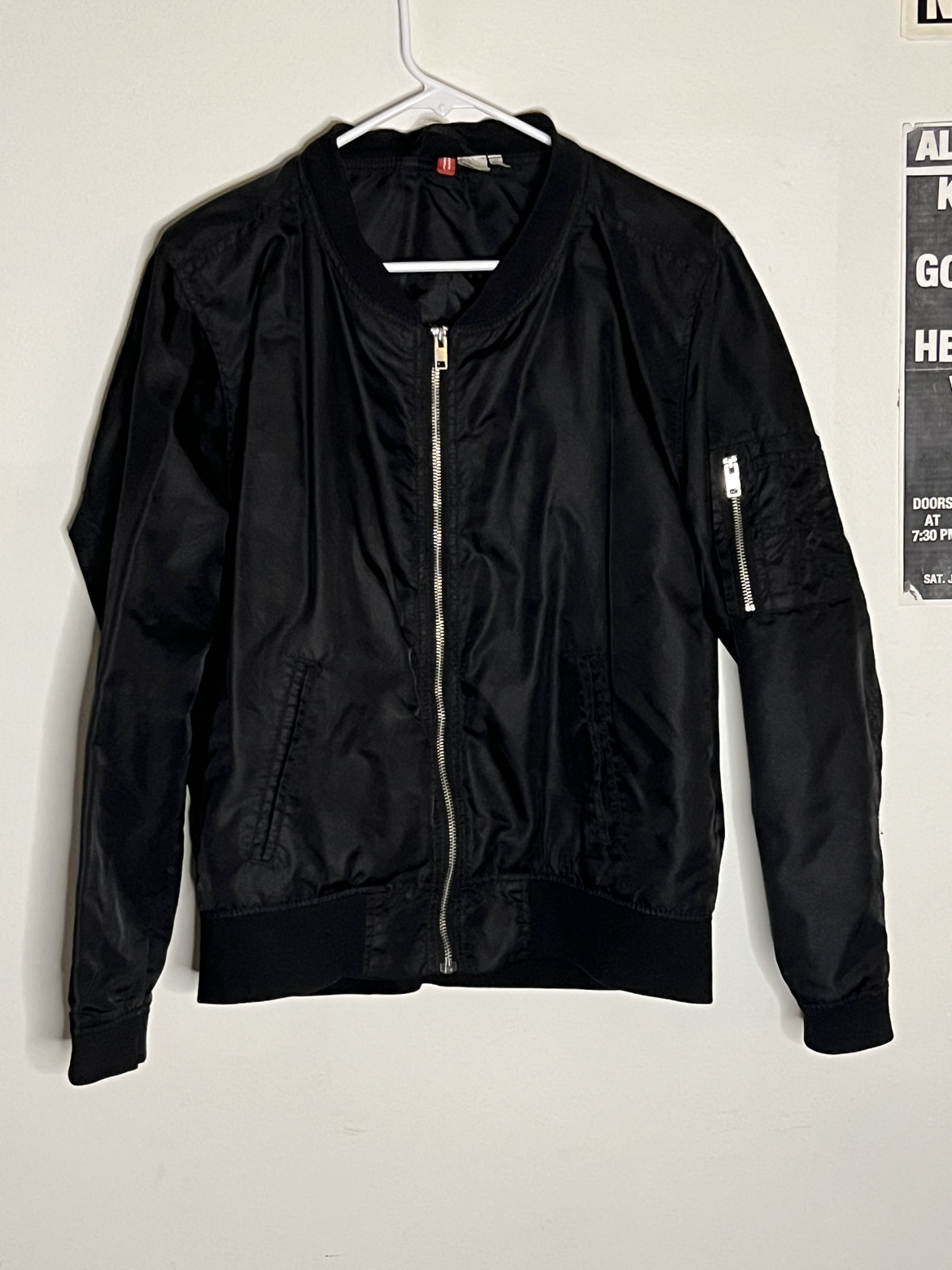 H&M bomber jacket women’s large 🦃 thumbnail