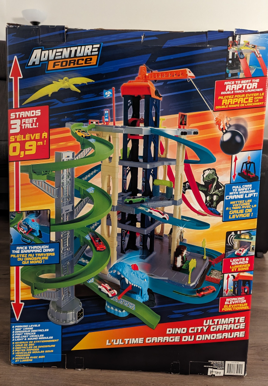 Huge Garage Play Set