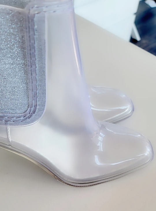 Jeffrey Campbells Transparent Chelsey Boots image indicator(2)