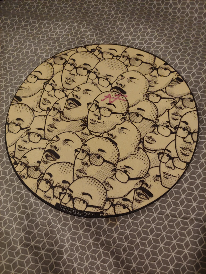 Signed Anthony Fantano / The Needle Drop Slipmat thumbnail