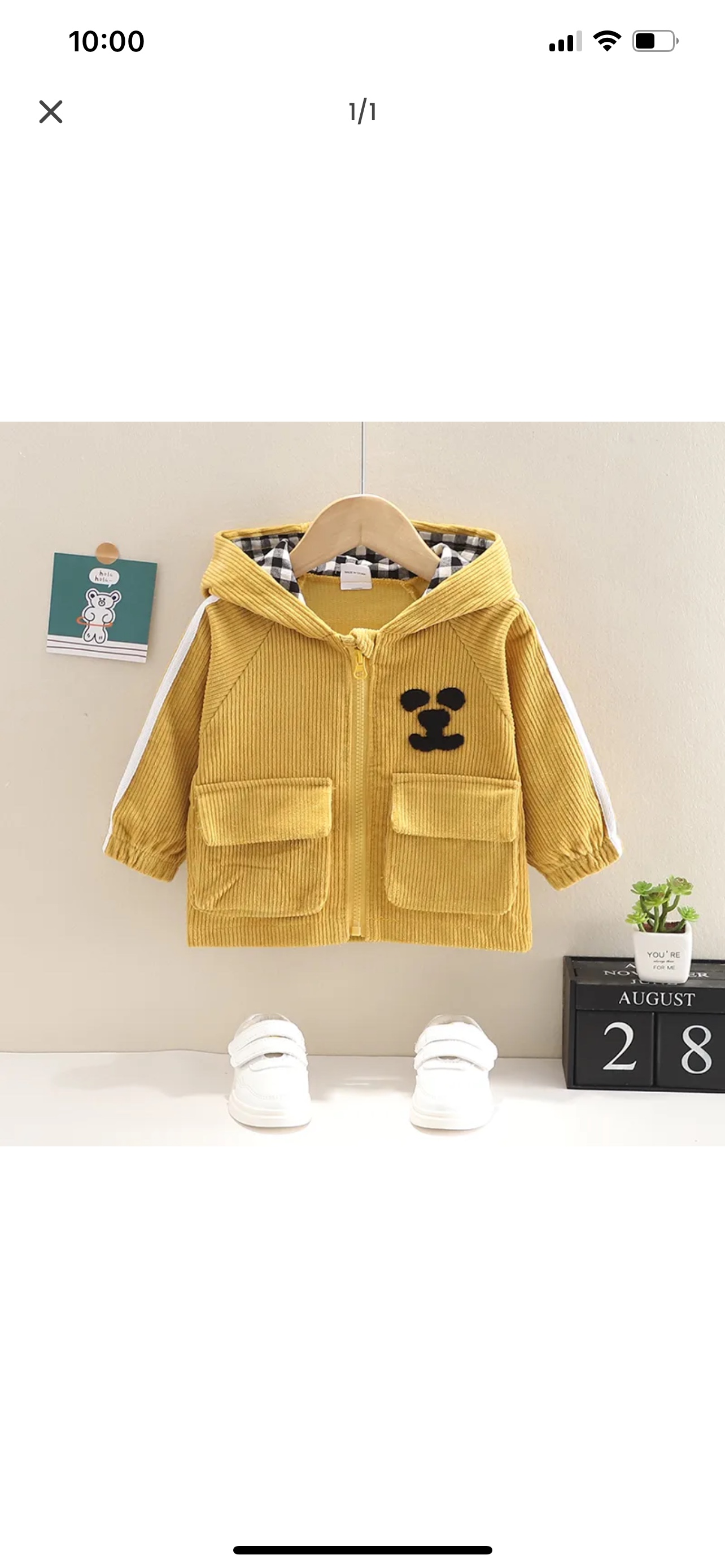 Winter jacket size 9-12 months