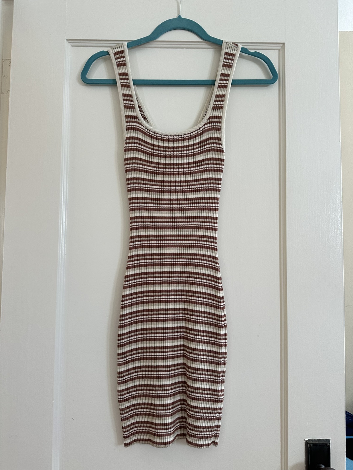 abercrombie striped knit reversible dress - XS thumbnail