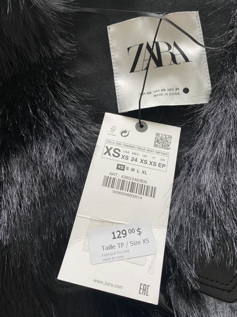 NEW: Zara Fur Coat - photo 2