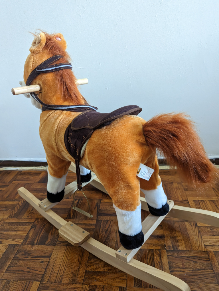 Rocking wooden  horse image indicator(4)