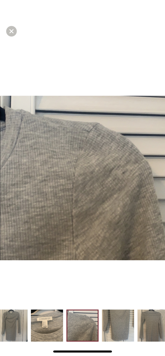 Grey Long sleeve dress image indicator(3)