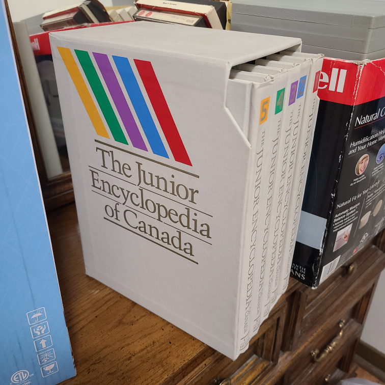 Vintage Junior Encyclopedia of Canada thumbnail