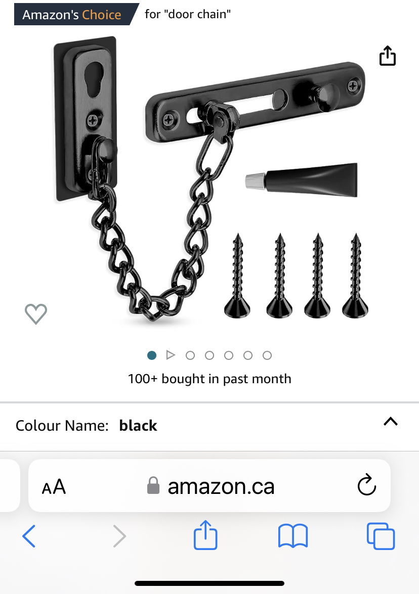 Door Chain Lock