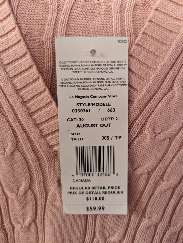 Hooded, pink sweater image indicator(3)