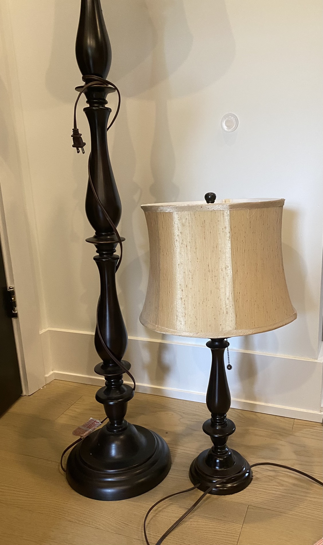 Lamp set - tall and night stand - photo 5