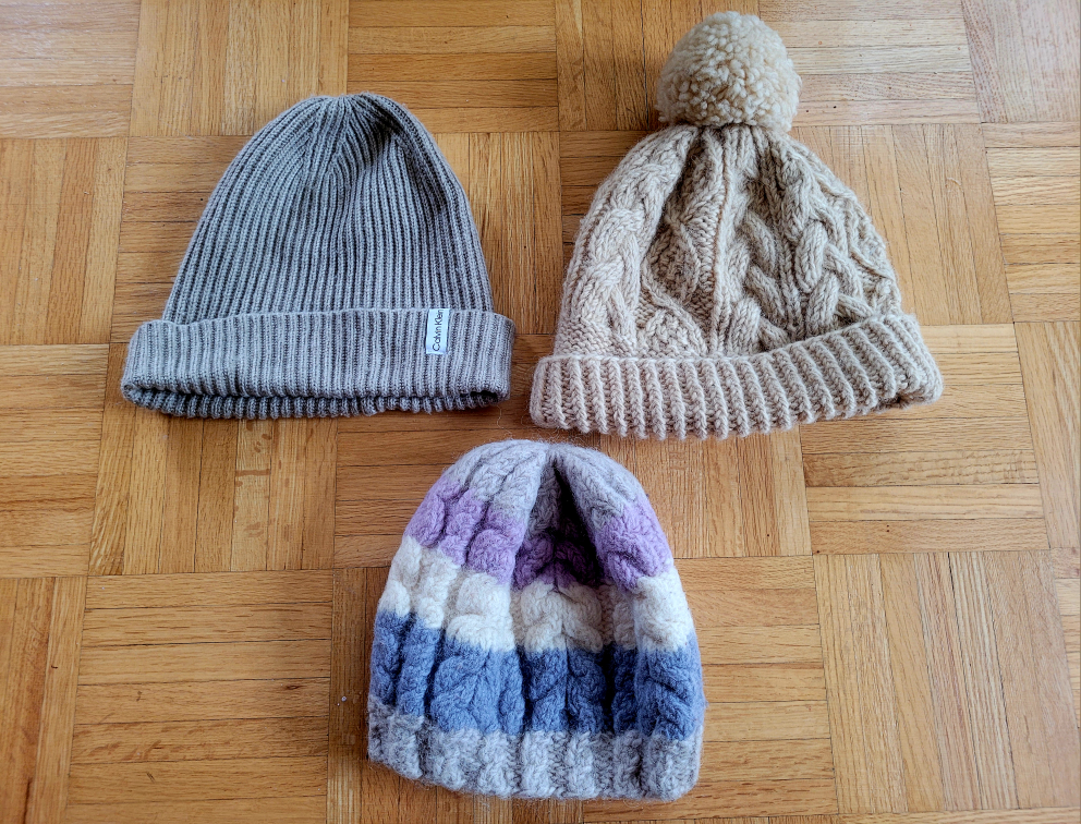 3 Warm Winter Hats- Wool – Calvin  Klein