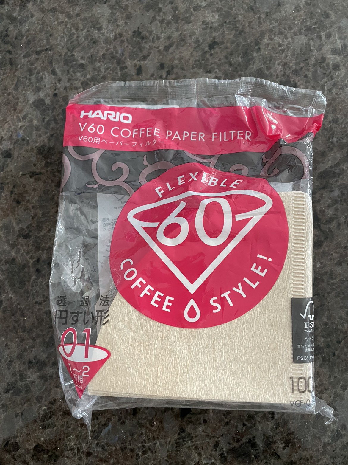 Hario V60-01 Filters (100 pack) thumbnail