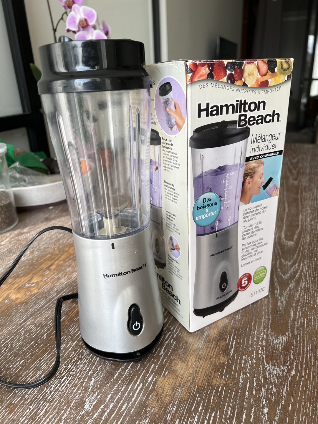 BNIB Hamilton Single serve blender - photo 4