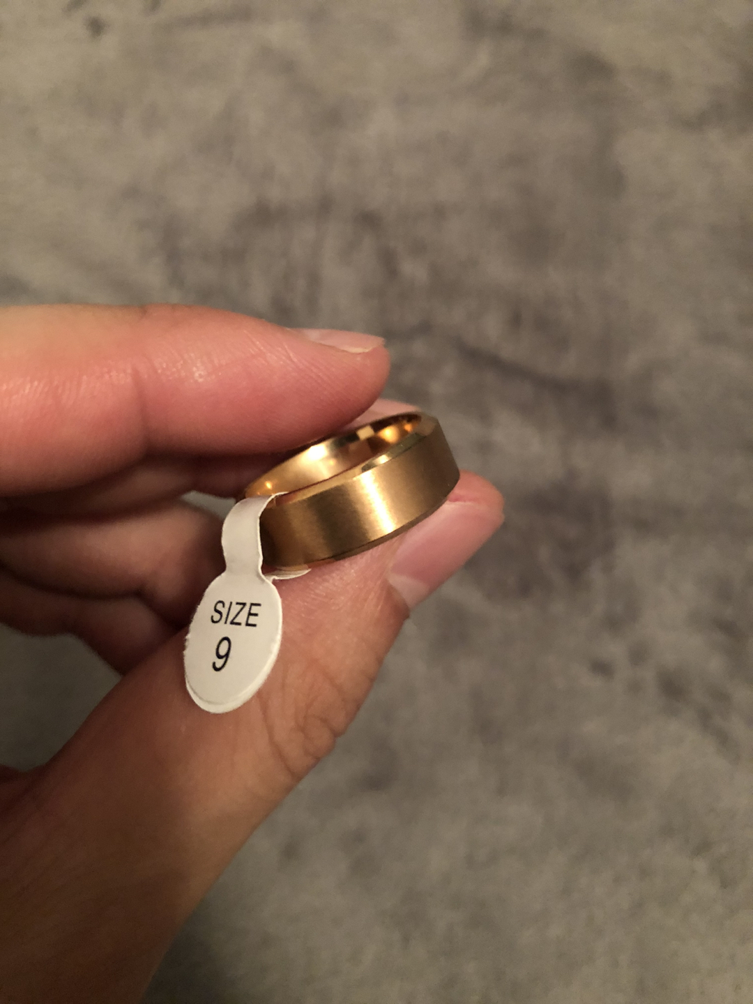 Size 9 rings unisex image indicator(4)