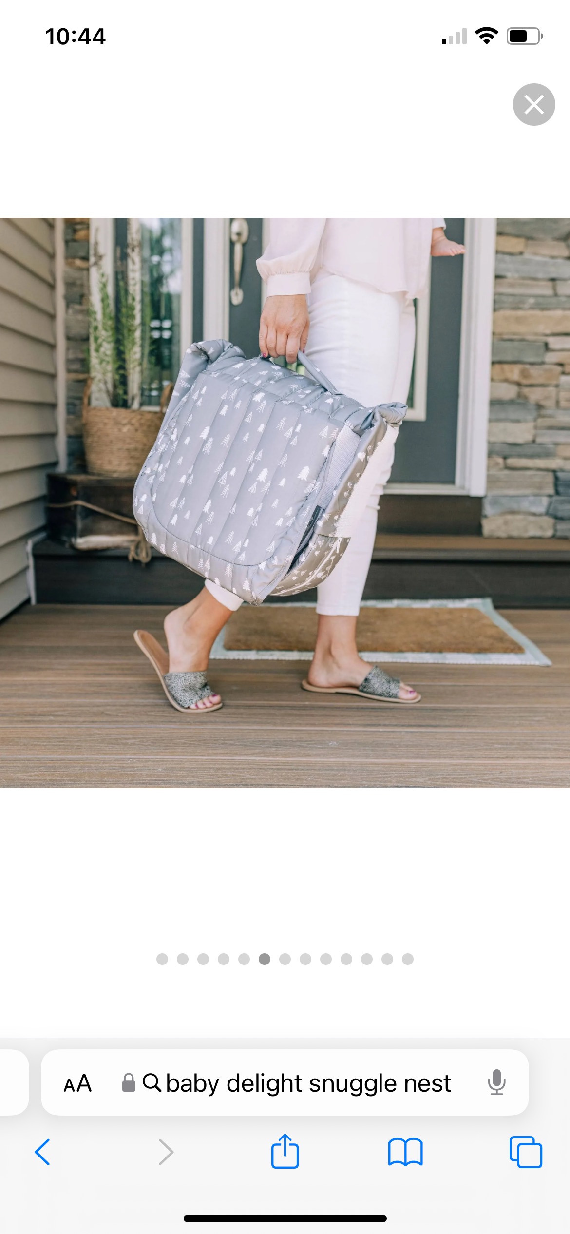 Baby delight- Snuggle Nest™ Portable Infant Lounger.