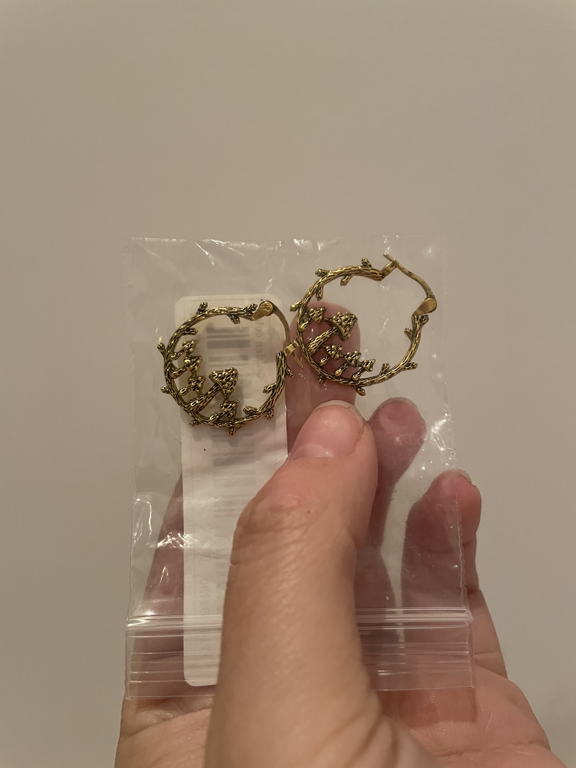 Mushroom Hoop Earrings image indicator(3)