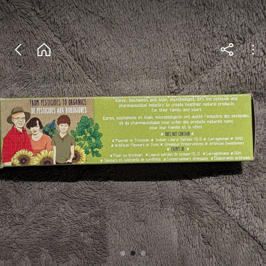 Toothpaste - Cilantro Mint - Green Beaver image indicator(2)