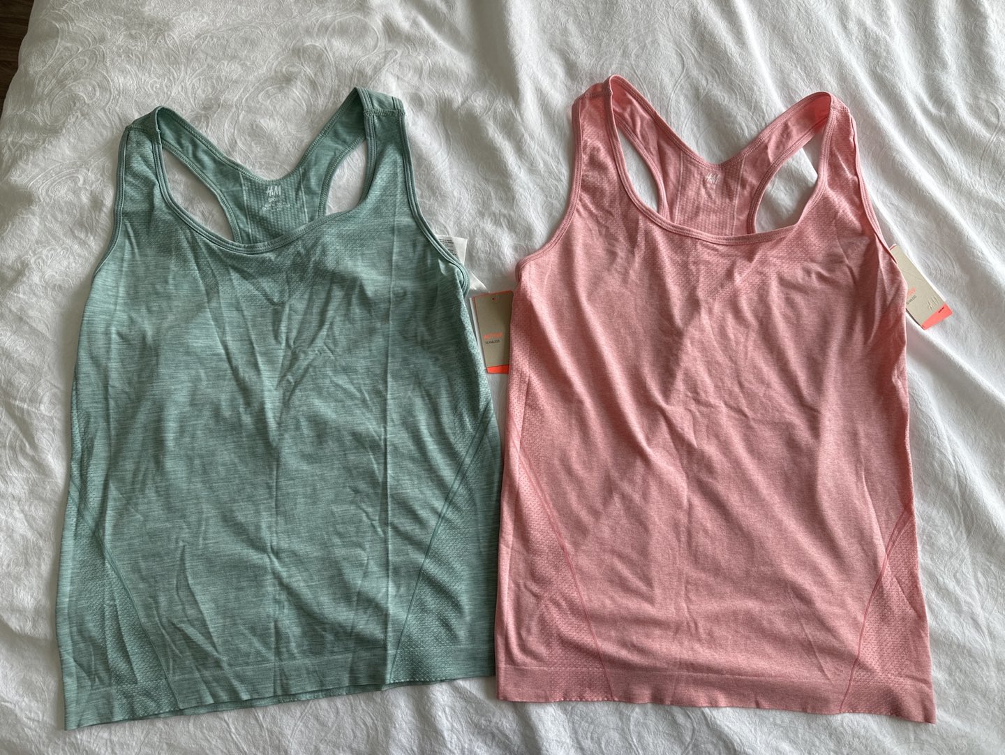 2 Brand new H&M sports tops with tags thumbnail