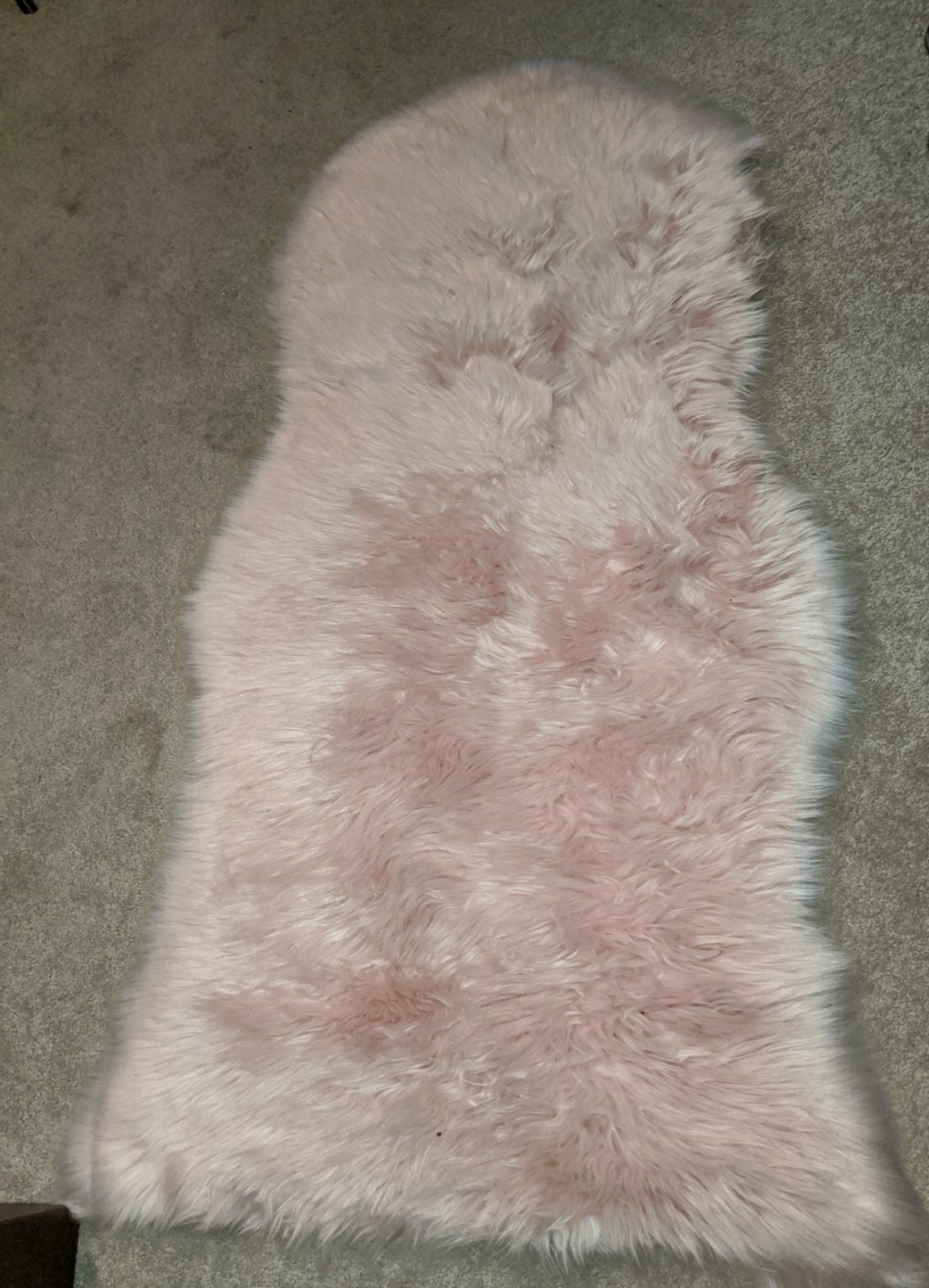 Blush pink rug + thumbnail