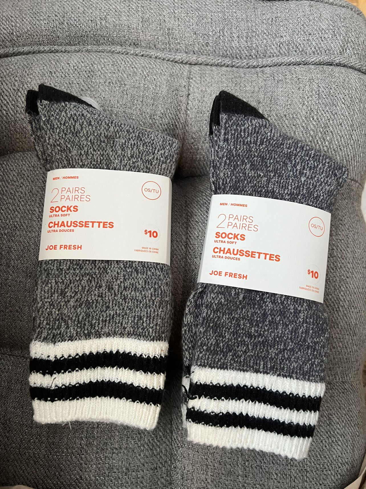 Men’s Ultra Soft Socks - 4 Pairs