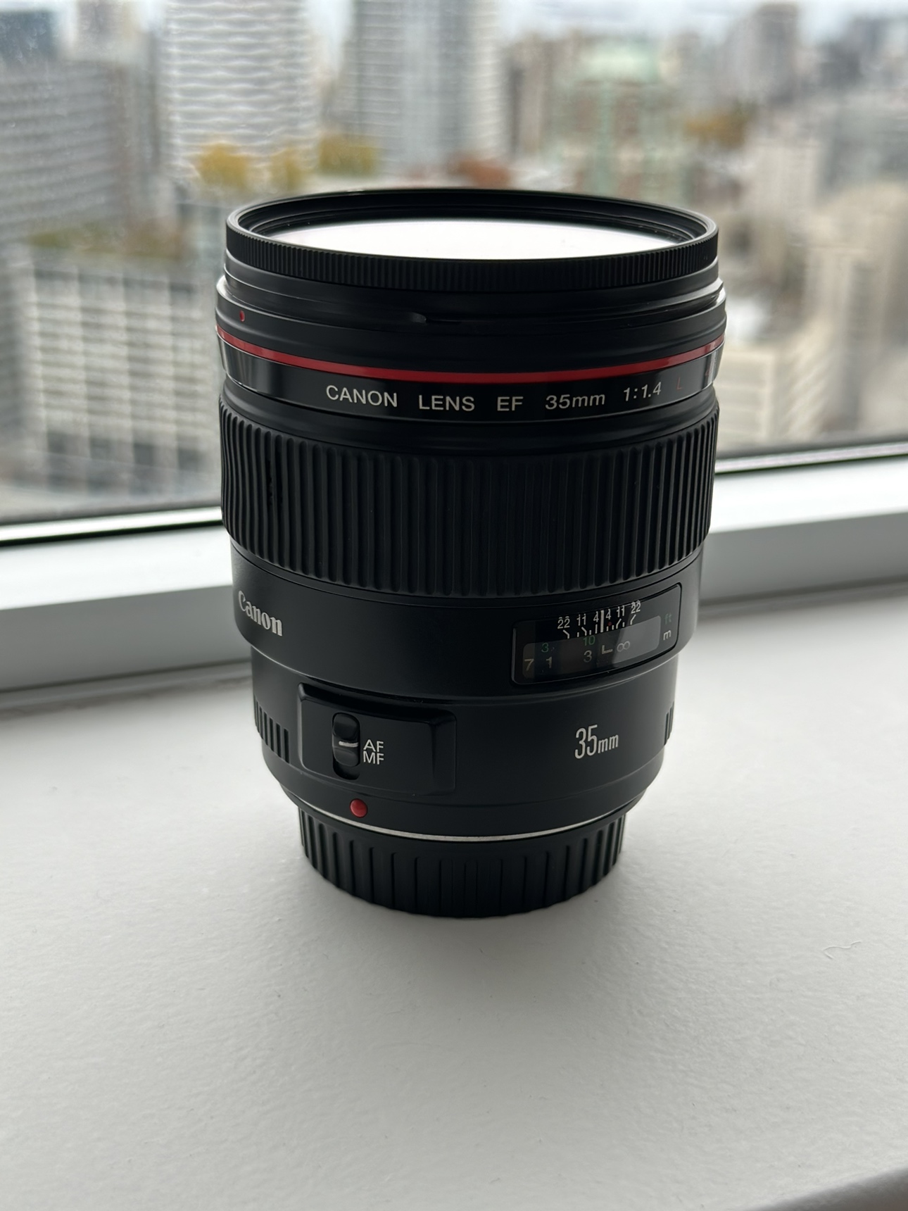 Canon 35mm f 1.4 Luxury Prime lens thumbnail