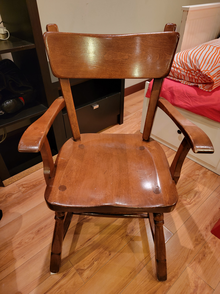 Wooden chair