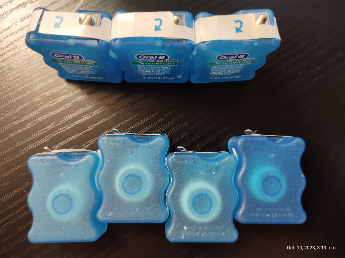 Dental Floss x 7 - FREE - #freecycle