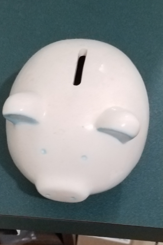 #freecycle free piggy bank