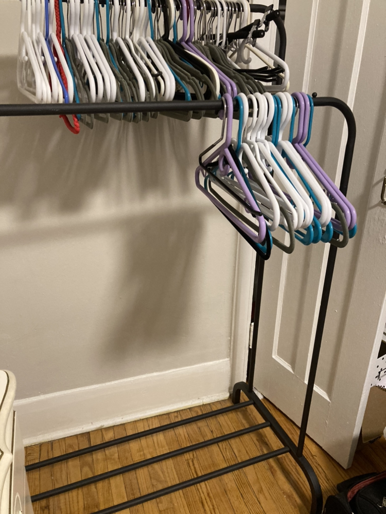 Double rail clothing rack - photo 2