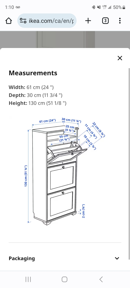 IKEA SHOE CABINET - photo 3