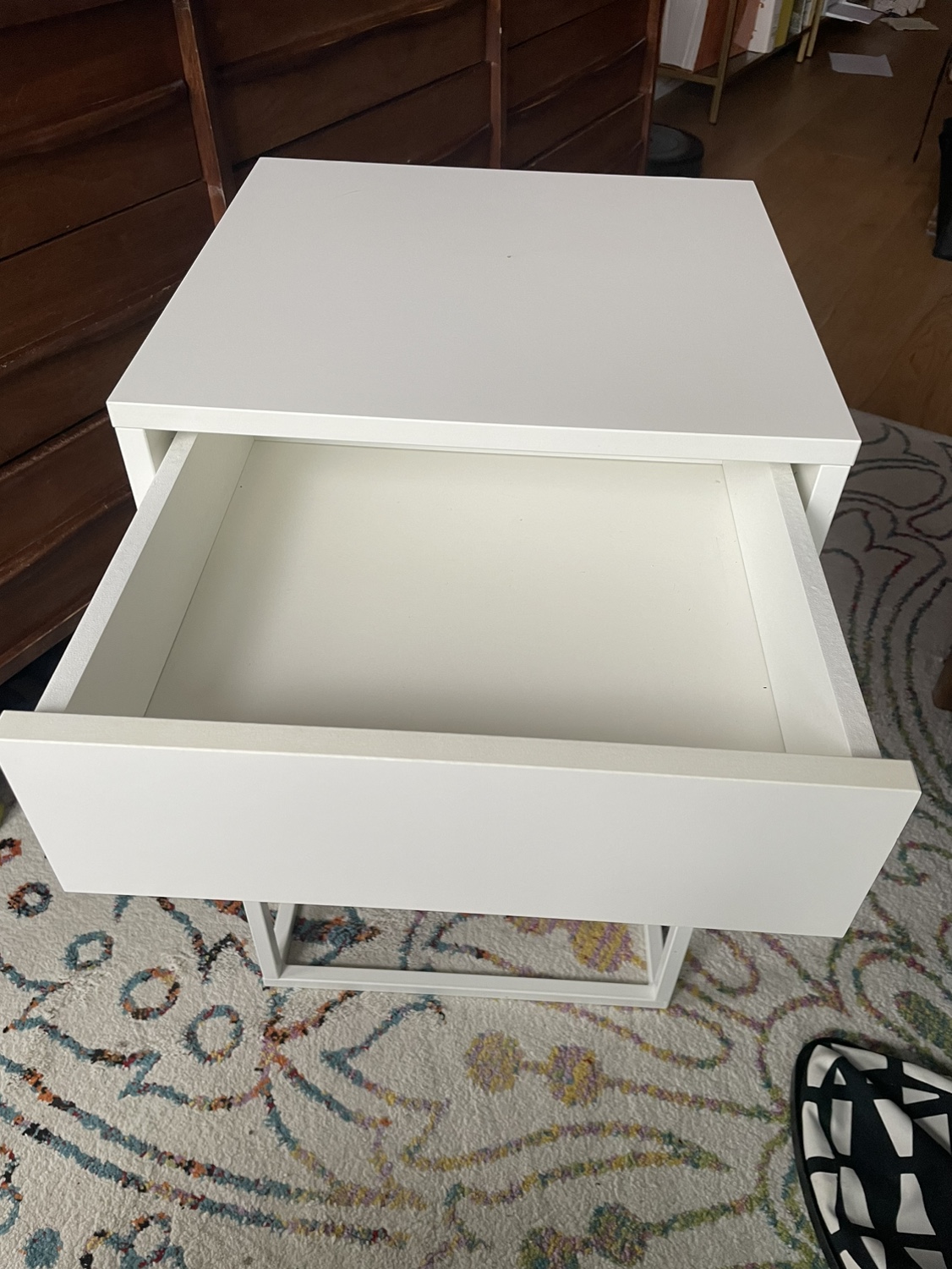 IKEA Side Table White - photo 4