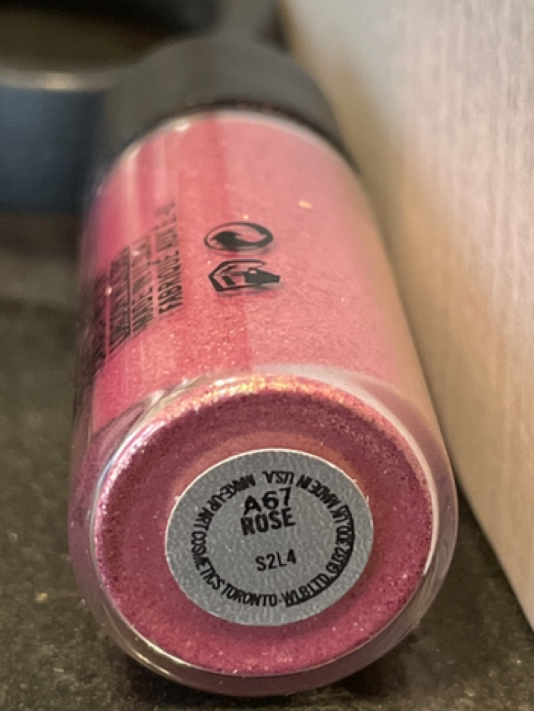 Brand New MAC eyeshadow pigment_A67_Rose image indicator(3)