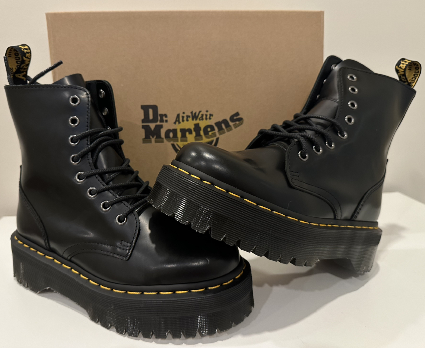 JADON BOOT SMOOTH LEATHER PLATFORMS - photo 2