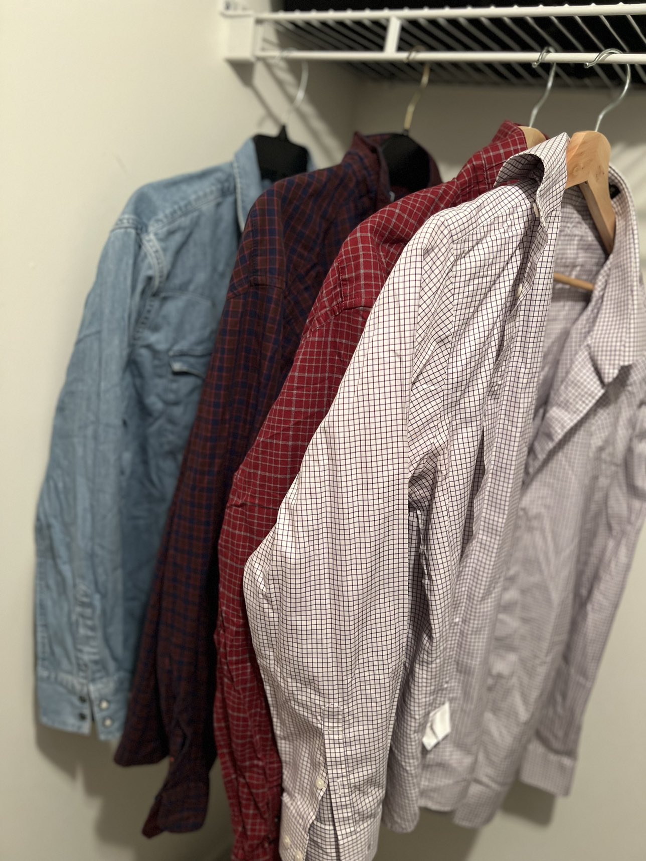12 Men’s dress/ formal shirts (Size 44) $5 each