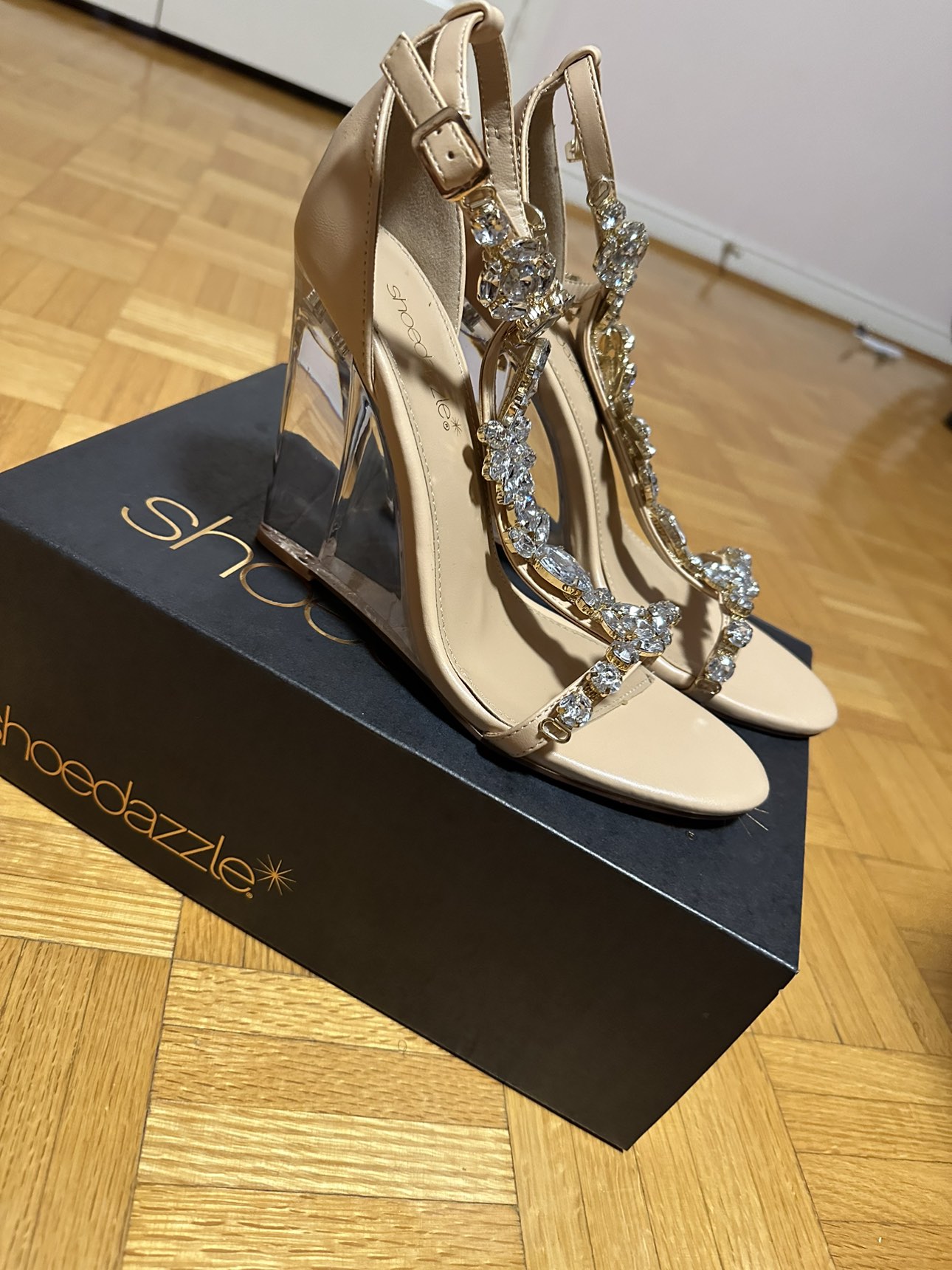 Crystal heel Sandals - photo 3