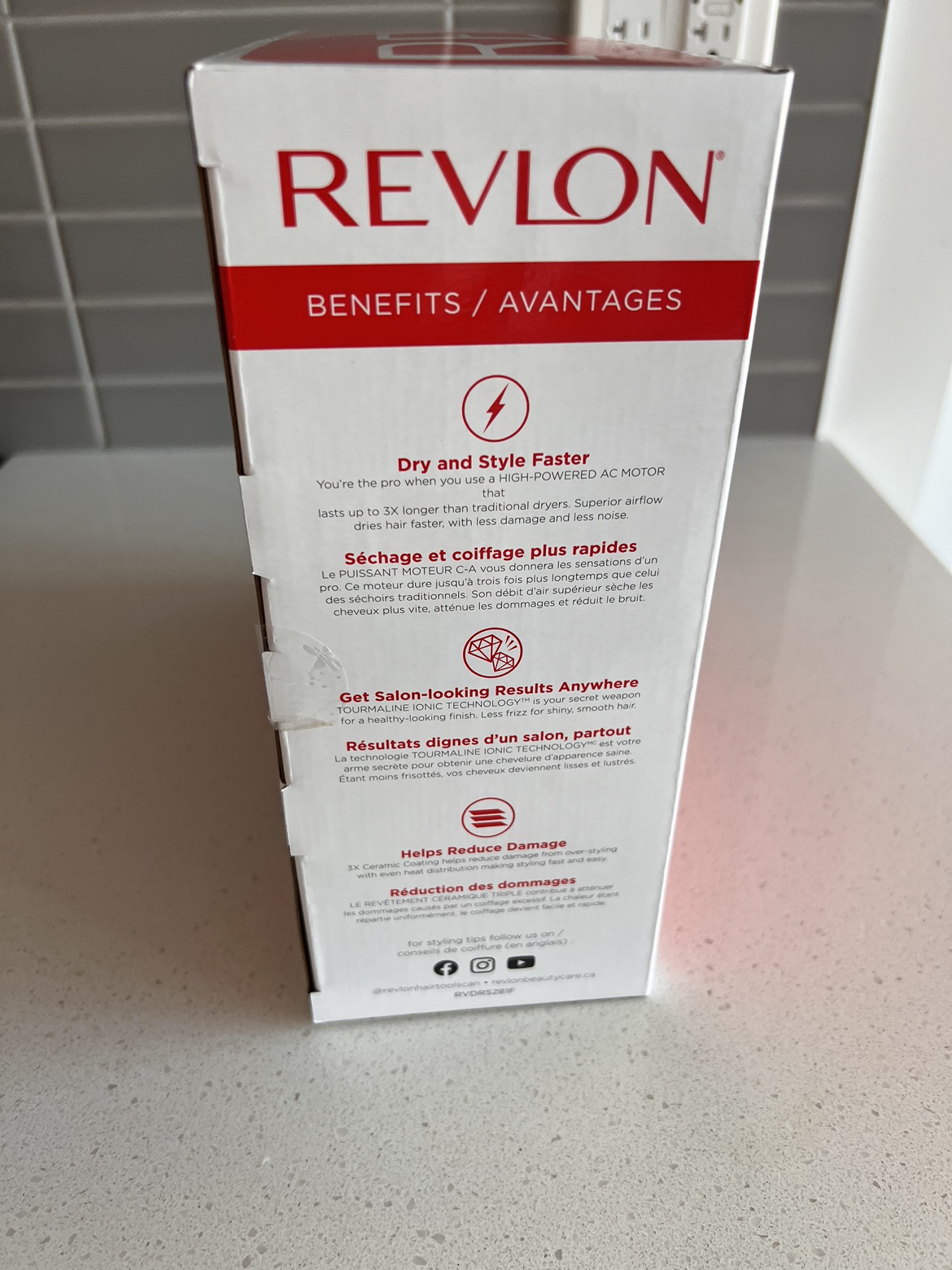 Hair dryer Revlon new unused - photo 2