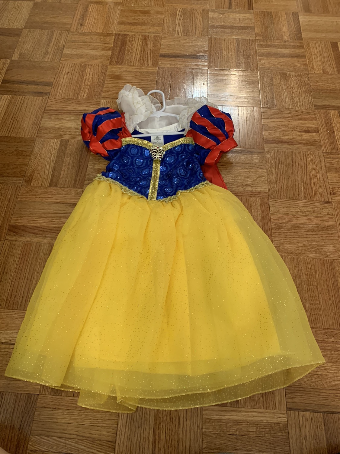 Halloween costume for girl 3.4ft / snow white dress - photo 2