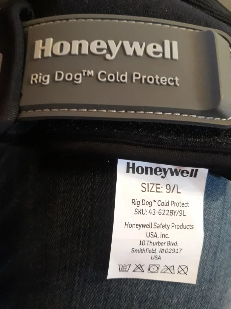 Honeywell 9L Rig Dog Cold Protect Gloves image indicator(7)