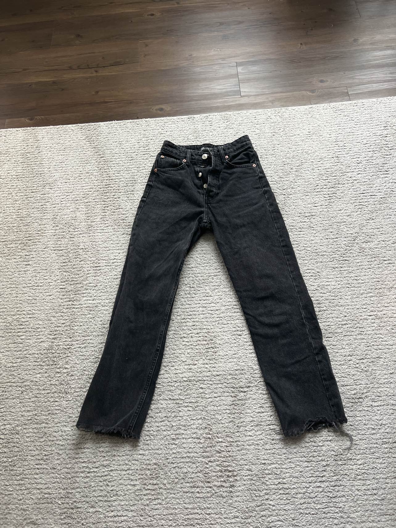 Mom Jeans Black/gray thumbnail