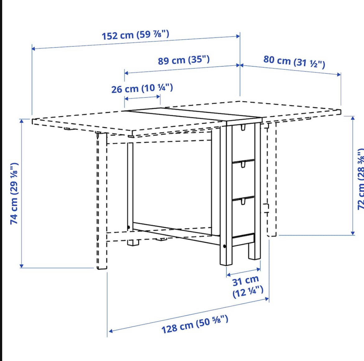 Norden IKEA table