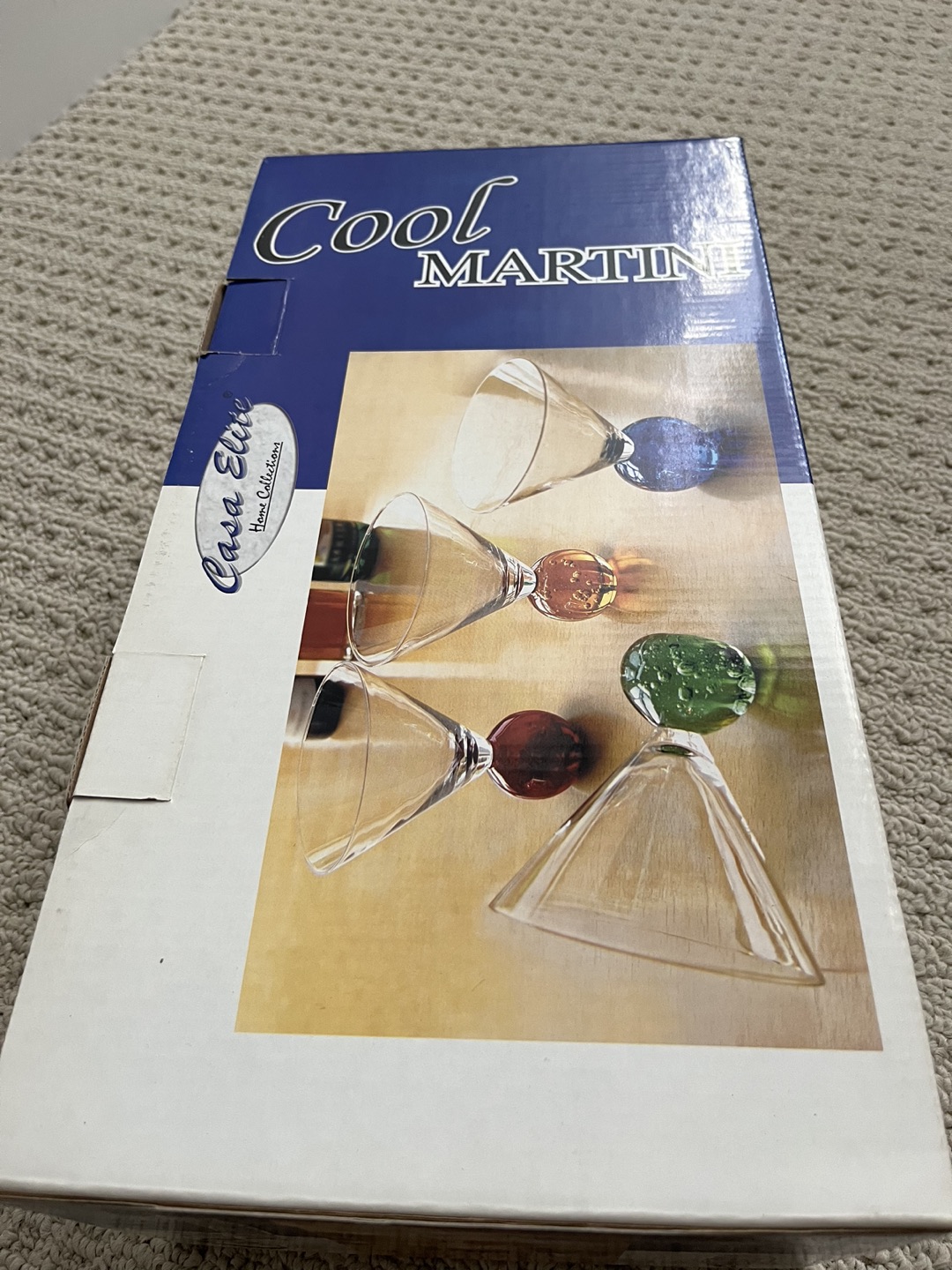 MOVING SALE: Brand new martini style glasses- gorgeous thumbnail