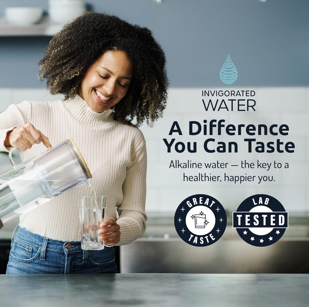 pH Restore Glass Alkaline Water Pitcher - photo 5