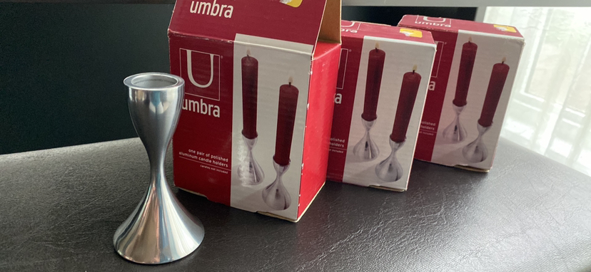 Umbra candlesticks - new
