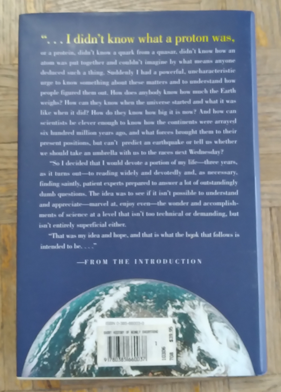 A Short History of Nearly Everything - Signed By The Author  "🦃" image indicator(3)