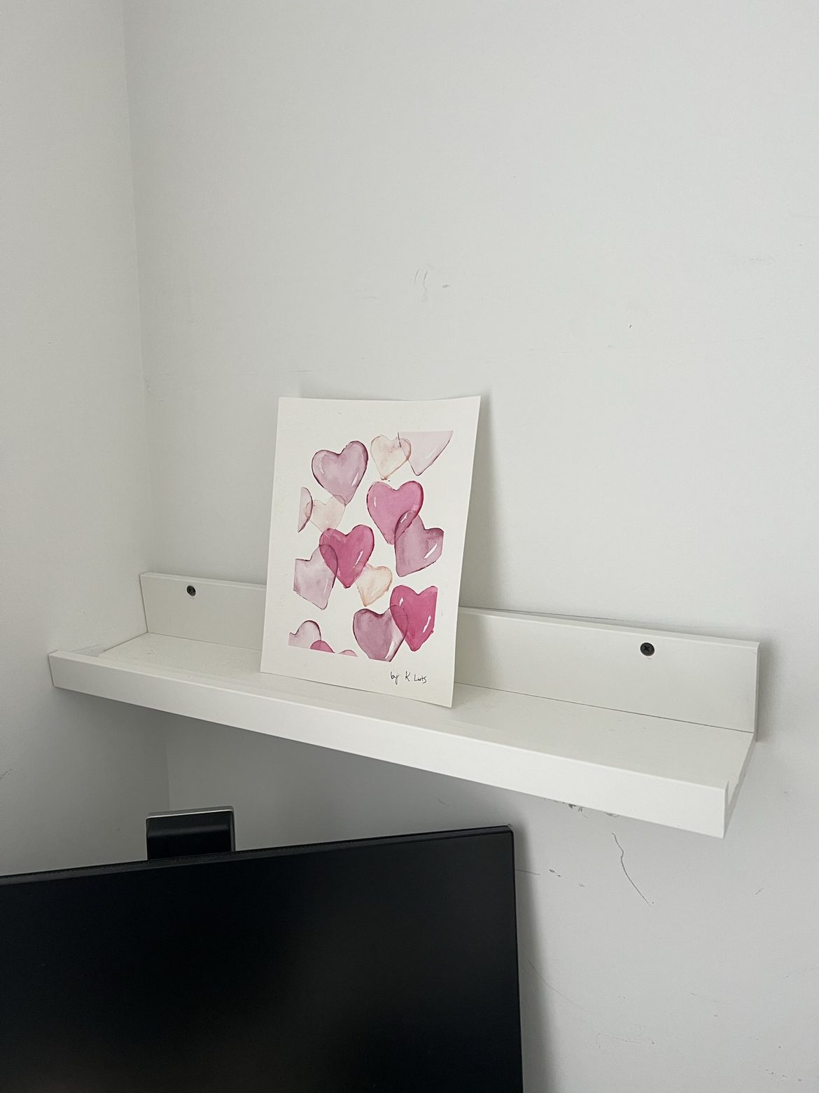 Ikea shelf - white thumbnail