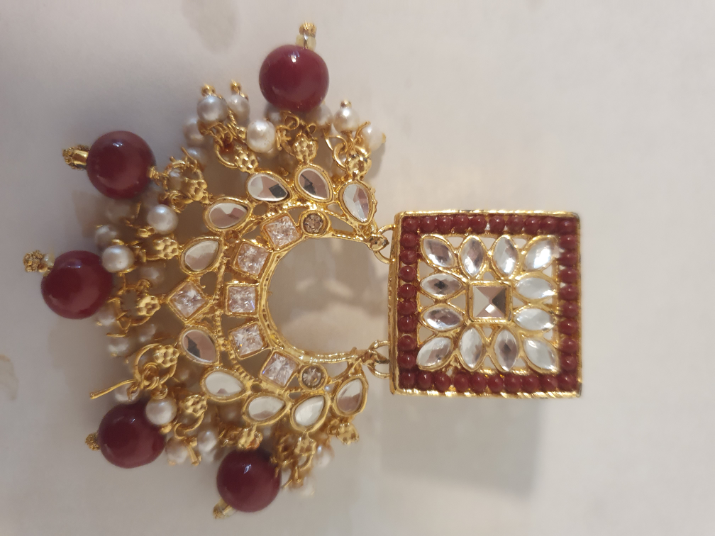 Brand New Jwellary | Earings and Tika | Pakistani image indicator(4)