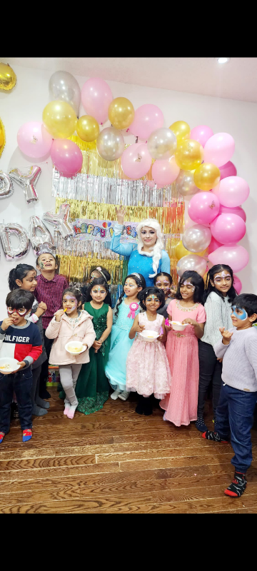 Elsa themed birthday party