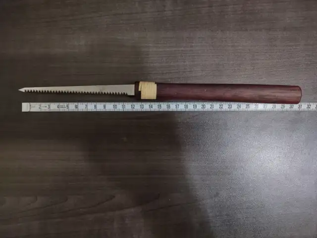 Japanese Keyhole Wood Saw, features 12cm Blade image indicator(2)