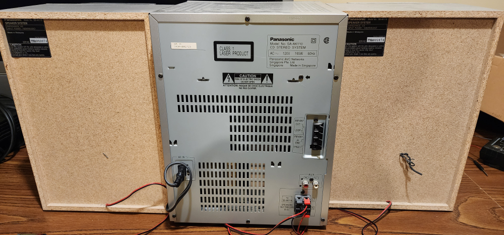 panasonic sa-ak110 Stereo System - photo 2